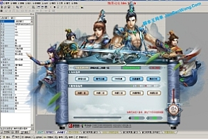 问道1.6炫酷登录器 易语言源码  三个版本